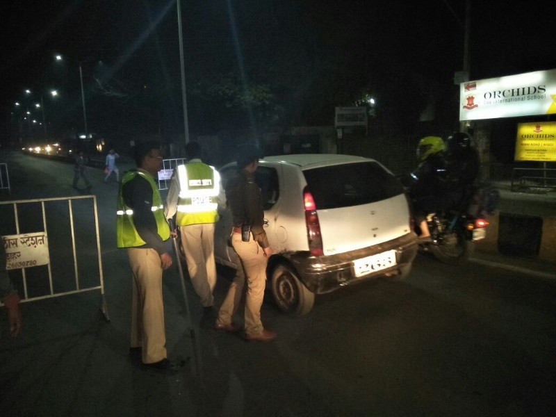 Chinchwad traffic police Action on 38 alcoholics | चिंचवड वाहतूक पोलिसांनी वाहनचालकांची उतरविली नशा; ३८ मद्यपींवर कारवाई