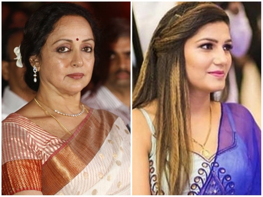 Lok Sabha Election 2019: in Mathura Hema Malini and Sapna Chaudhary fight | Lok Sabha Election 2019 : मथुरेत हेमा मालिनी-सपना चौधरी लढत रंगणार