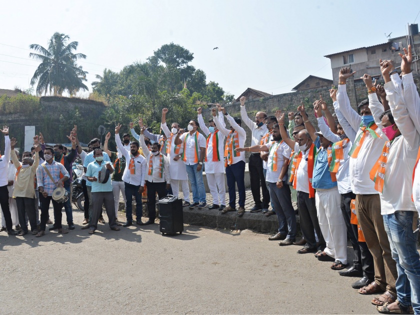 Celebration in Kolhapur about BJP's success | बिहार आणि अन्य राज्यांत मिळविलेल्या यशाबद्दल भाजपचा कोल्हापुरात आनंदोत्सव