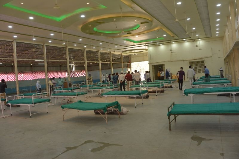 Akola Zilla Parishad has started a 50-bed Covid Center | अकाेला जिल्हा परिषदेने सुरू केले ५० खाटांचे काेविड सेंटर