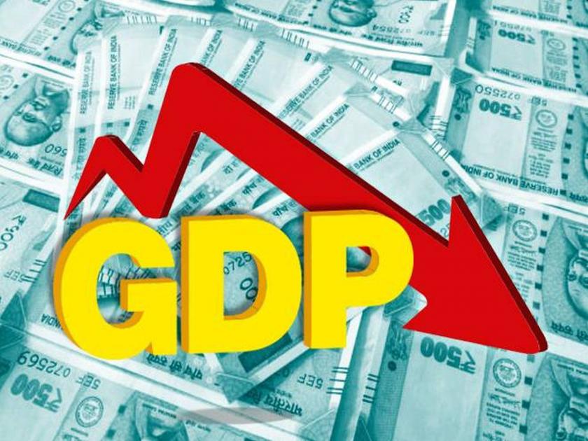 The serious crisis of the corona; India GDP fell 23.9 percent in the first quarter | कोरोनाचे गंभीर संकट; पहिल्या तिमाहीत GDP मध्ये ऐतिहासिक 23.9 टक्क्यांची घसरण