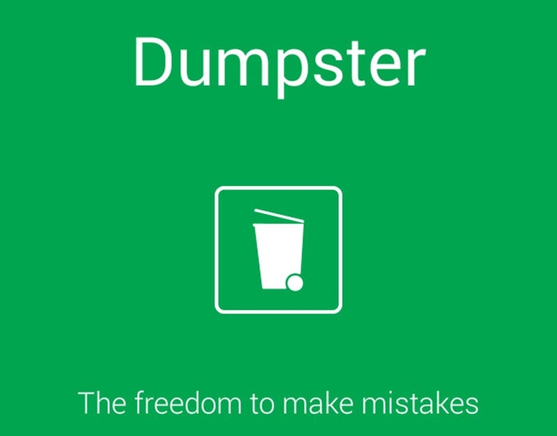 Don't worry: deleted files are easy to recover by android app dumpster | डोन्ट वरी : स्मार्टफोनवरून फाइल्स डिलीट झाल्या !