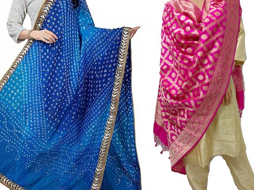 diwali 2018 outfit ideas say hi to dupatta this festive season | Diwali 2018 : दिवाळीमध्ये दुपट्टा करा ट्राय; डिसेंट लूक मिळण्यास होईल मदत!