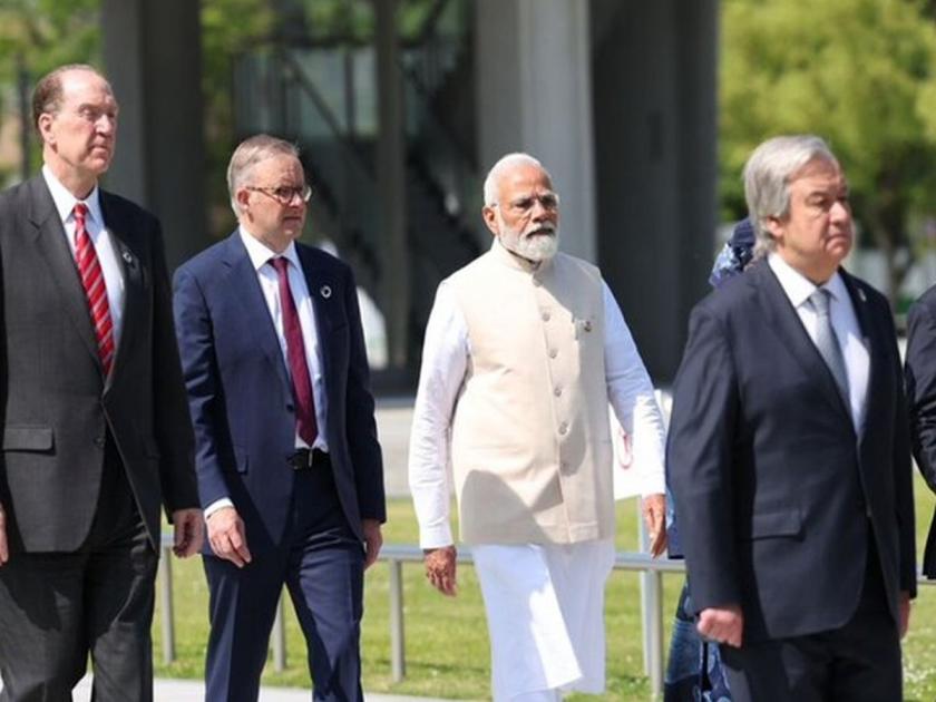 build an inclusive food system in the world; Prime Minister Narendra Modi's appeal at the summit of G-7 countries | जगात सर्वसमावेशक अन्नव्यवस्था उभी करा; जी-७ देशांना पंतप्रधान नरेंद्र मोदींचे आवाहन