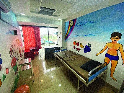 The first hospital in the state for coronary disability in Navi Mumbai | कोरोनाबाधित दिव्यांगांकरिता नवी मुंबईत राज्यातील पहिले रुग्णालय