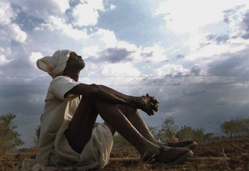 Sowing on 6.50 lakh hectares stopped; Farmers waiting for rain | भिजव पांडुरंगा तहानलेले रान रे... शेतकऱ्यांची आर्जव