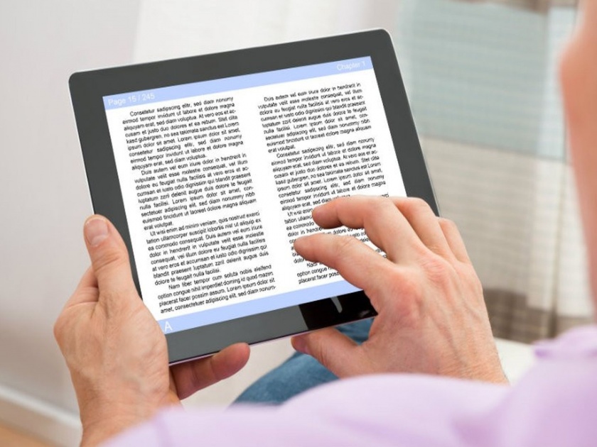 Keep the material in the online world of books! Increasing effect of e-books | पुस्तकांच्या ऑनलाइन विश्वातही साहित्याचा ठेवा! ई-बुकचा वाढतोय प्रभाव