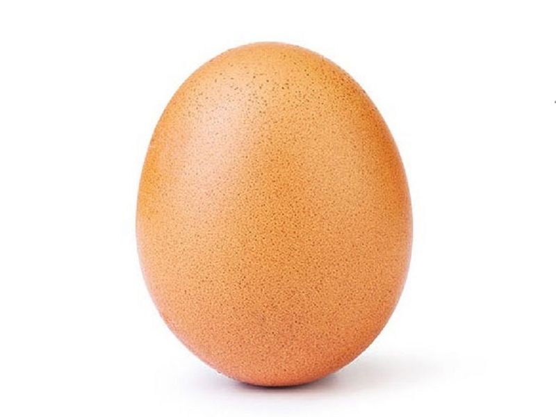 Photos of an egg becomes most popular Instagram post ever | अंडे का फंडा : सोशल मीडियात अंड्यांची धूम; कायलीलाही टाकले मागे!