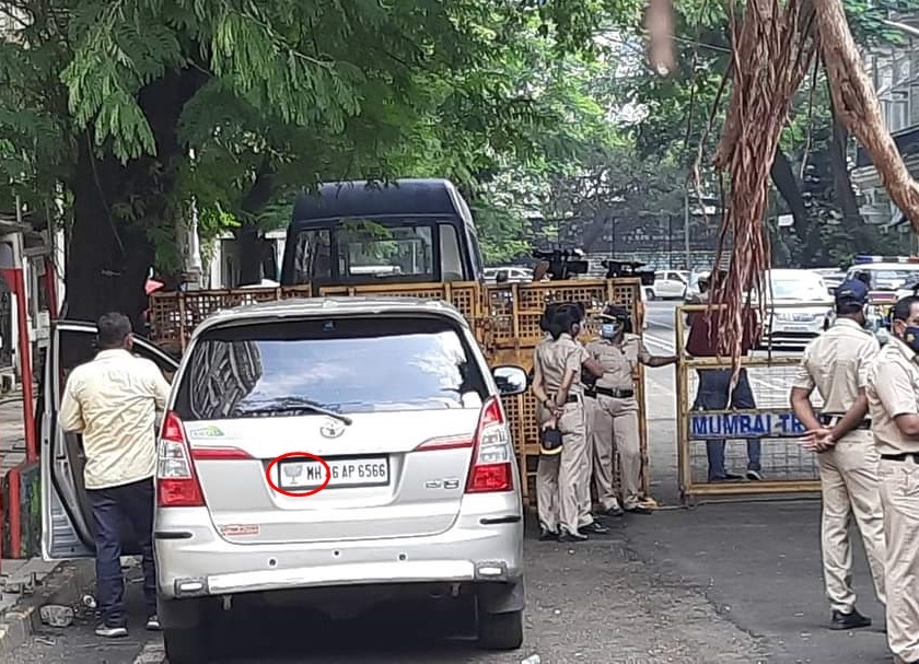 Why the 'lotus' sign on the car of the NCB squad from Delhi? nitin raut questioned | 'दिल्लीवरून आलेल्या NCB पथकाच्या कारवर 'कमळ' चिन्ह कशासाठी?'