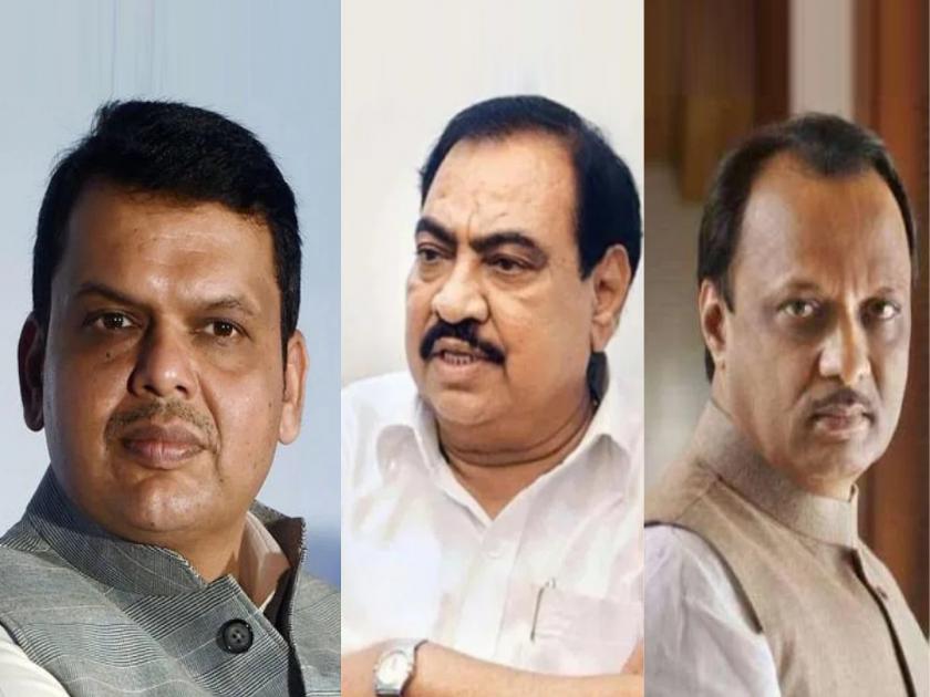 ncp eknath khadse reaction over claim of ajit pawar will be join bjp soon | Maharashtra Politics: “अजितदादांशी बोलणे झाले, ते म्हणाले...”; भाजपमध्ये जाण्यावरुन एकनाथ खडसेंची प्रतिक्रिया