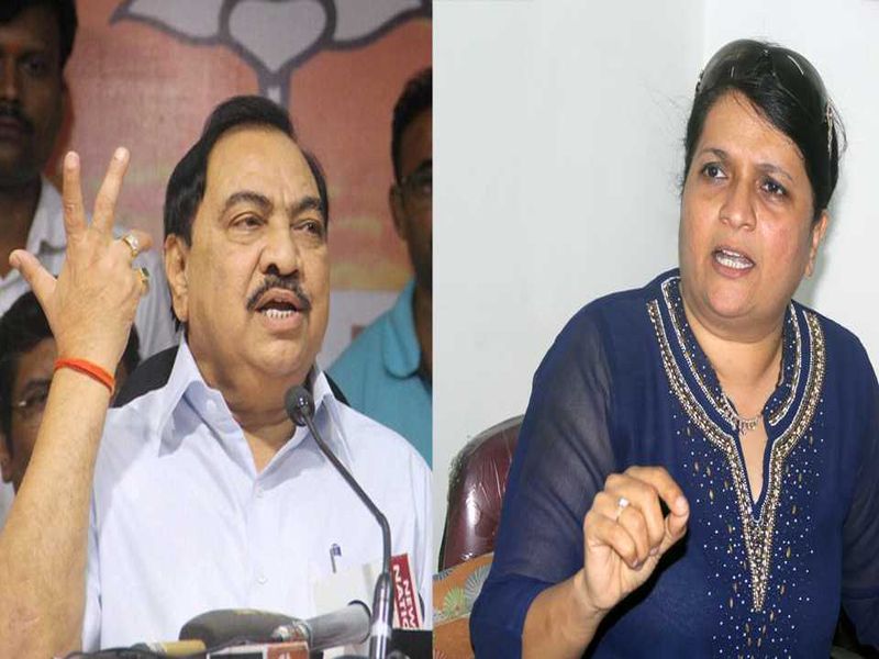 Chief Minister Khadasenna afraid ?: Anjali Damania | मुख्यमंत्री खडसेंना घाबरतात का?: अंजली दमानिया