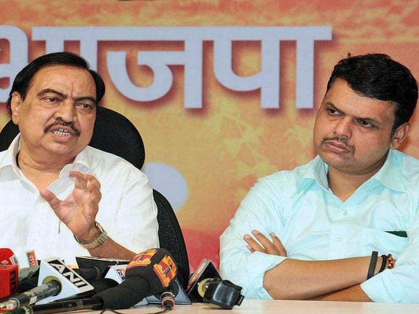 maharashtra government bjp leader eknath khadse indirectly slams devendra fadnavis after bjp government collapse | Maharashtra Government: 'अब की बार, देवेंद्र फडणवीस पर वार'; सरकार पडताच खडसेंनी सोडला पहिला 'बाण'