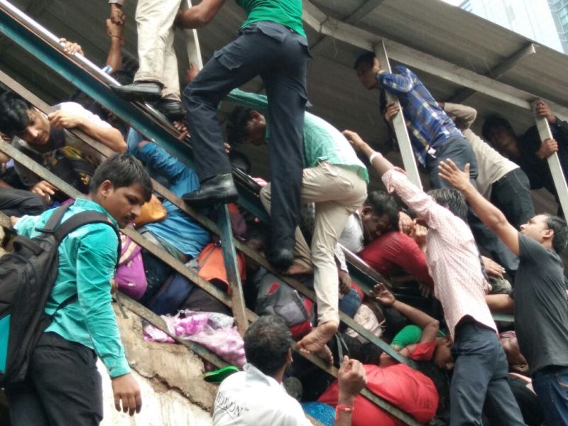  Elphinstone's mental retardation, left Mumbai on injured passengers | एल्फिन्स्टन दुर्घटनेचा मानसिक धक्का, जखमी प्रवाशाने मुंबईच सोडली