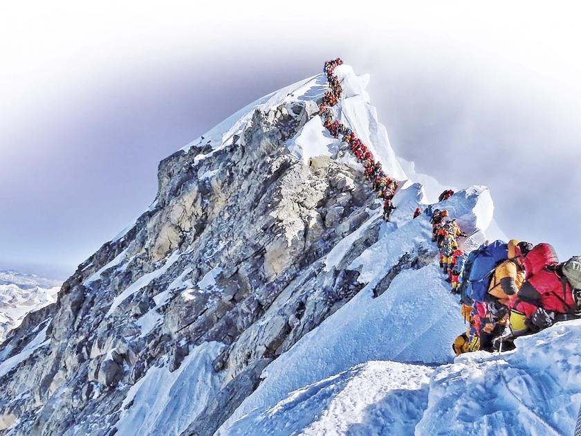 The reality behind the traffic jam at Everest summit, explains journalist Sameer Marathe | ‘एव्हरेस्ट’चा विचका