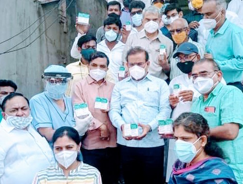 Rajesh Tope : Promptness of Health Minister, supply of 10 thousand Remadesivir to Jalna district | Rajesh Tope : आरोग्यमंत्र्यांची तत्परता, जालना जिल्ह्याला 10 हजार रेमडेसिवीरचा पुरवठा