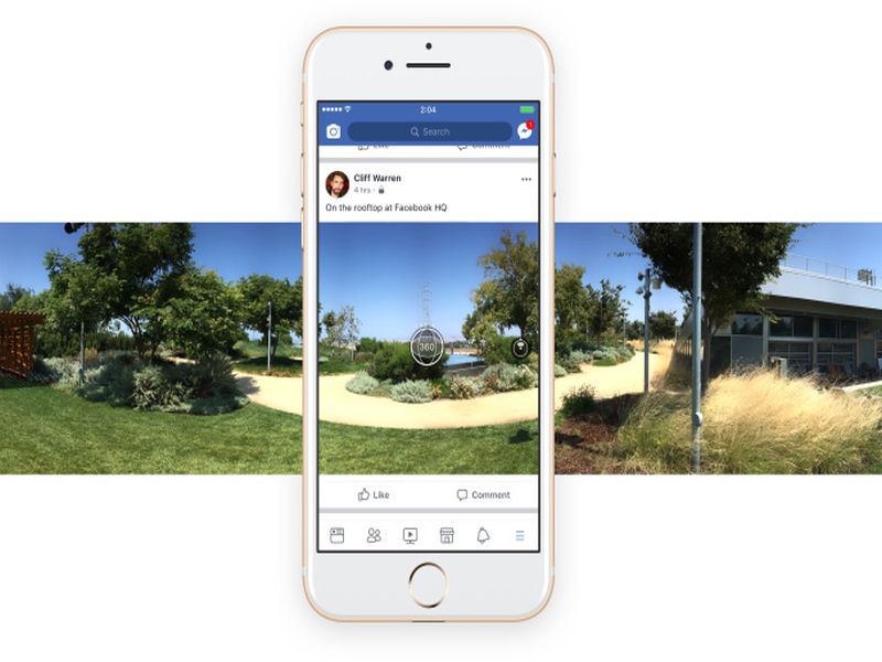 Turn 360 position in bold 360 degree photo in the FaceBook app camera, cover photo | बिनधास्त 360 डिग्रीमध्ये फिरवा फेसबुक अॅप कॅमेरा, कव्हर फोटोमध्येही ठेवू शकता 360 डिग्री फोटो