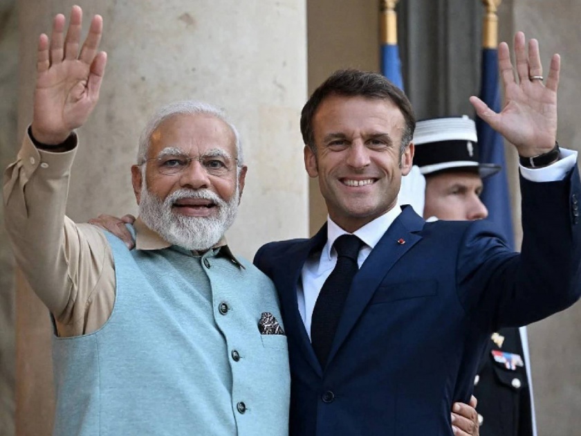republic day 2024 rafale iaf sukhoi mig fighter jets show their stunt in front of PM Modi-President Macron | प्रजासत्ताक दिनी Fighter Jet 'गरजणार'; PM मोदी-राष्ट्रपती मॅक्रॉन यांच्यासमोर राफेल-सुखोईसह ही विमानं कमाल दाखवणार!