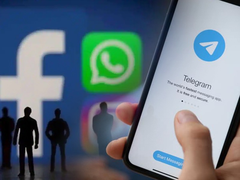 Telegram founder says over 70 million new users joined during Facebook outage | WhatsApp, Facebook ढेपाळलं, 'टेलिग्राम'चं भाग्यच फळफळलं; 'त्या' ७ तासांत मिळाले ७ कोटी नवे युजर्स
