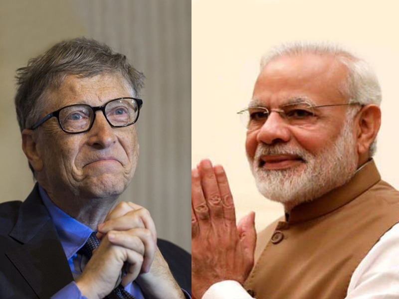The praise of the Modi government from Bill Gates, the praise of the 'Ayushyaman Bharat' scheme | बिल गेट्स यांच्याकडून मोदी सरकारचं कौतुक, 'आयुष्यमान भारत' योजनेचं गुणगान 