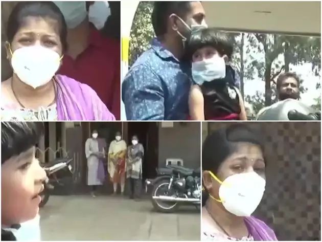 Yeddyurappa became emotional after watching the video of the nurse and daughter | नर्स आणि तिच्या चिमुकलीच्या भेटीचा व्हिडिओ पाहून येडीयुरप्पा झाले भावुक