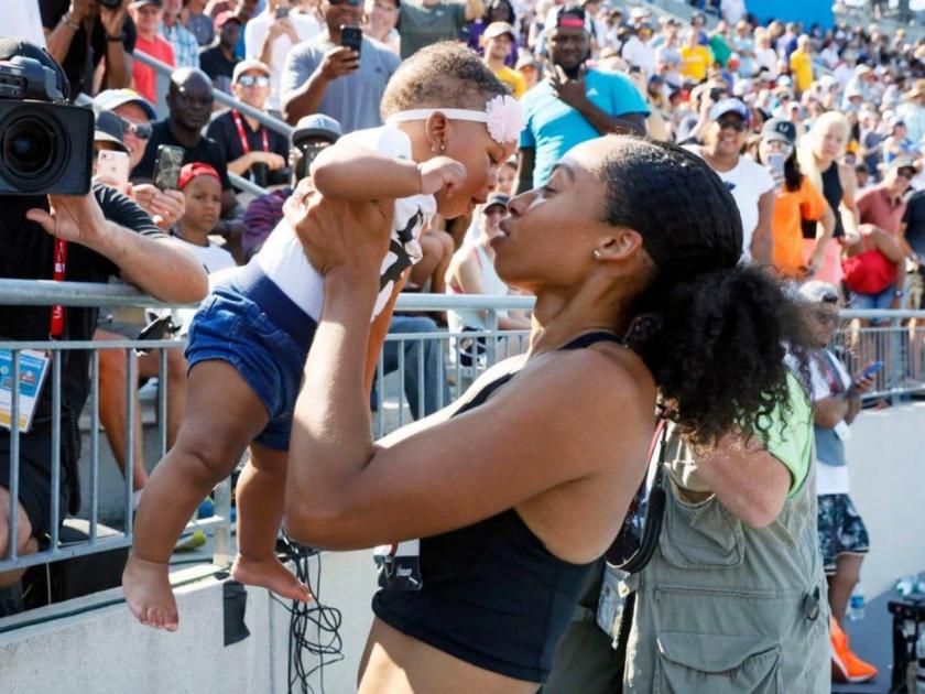 USA's Allyson Felix surpasses Usain Bolt's world record tally of gold medals at World Championships | जागतिक स्पर्धेतील उसेन बोल्टची मक्तेदारी संपुष्टात; 10 महिन्यापूर्वी आई बनलेल्या धावपटूची कमाल