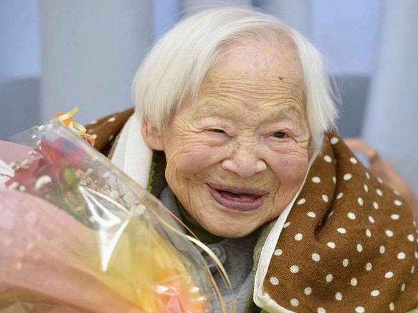 The world's oldest grandmother's birthday today; When the cake is cut, it says 'want more' | जगातील सर्वांत वृद्ध आजीचा आज वाढदिवस; केक कापल्यावर म्हटले 'आणखी हवा'