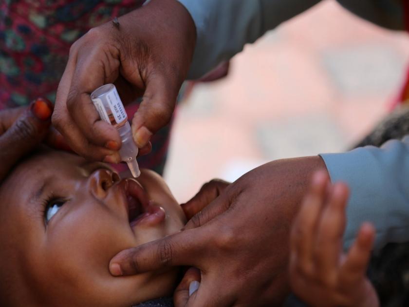 93% polio vaccination in Palghar during corona period | पालघरमध्ये कोरोना काळातही ९३ टक्के पोलिओ लसीकरण