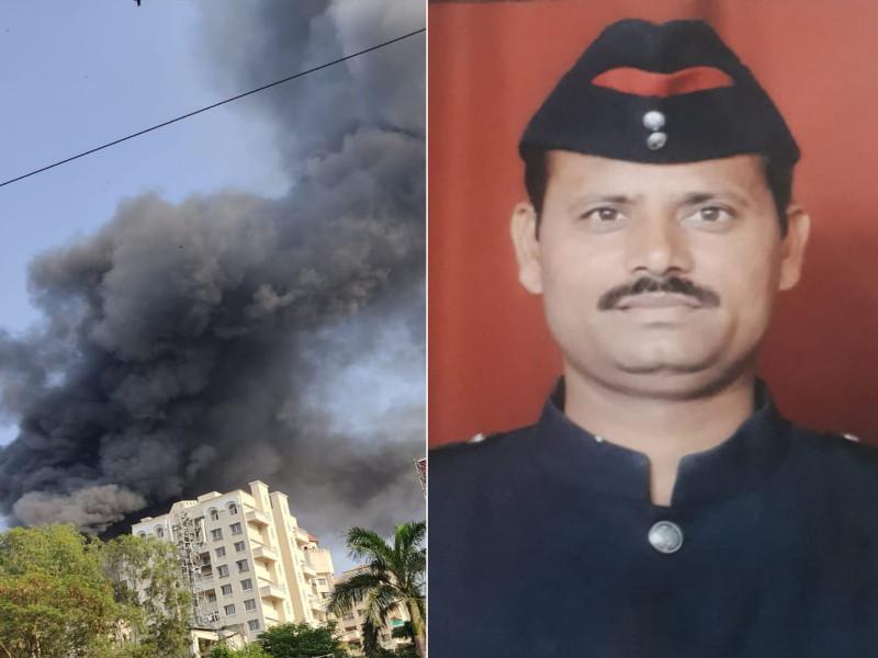 Godown fire in Pune Punctuality by firefighters on vacation The danger was averted | पुण्यात गोडाऊनला भीषण आग; सुट्टीवर असणाऱ्या अग्निशमन जवानाने दाखवली समयसूचकता; धोका टळला