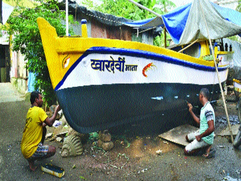 Fishermen ready for Narali purnima in Mumbai | दर्याराजा सांभाळ कर, व्यवसायाला भरभराट दे, नारळी पौर्णिमेसाठी कोळीवाडे झाले सज्ज