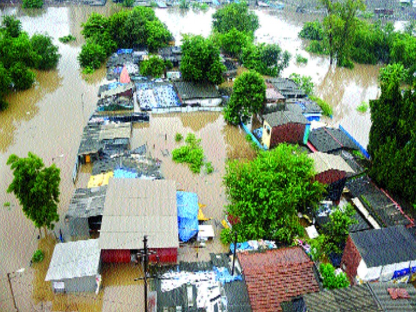 Kalyan taluka suffered a loss of 16 crores, excess rainfall, floods | कल्याण तालुक्यात १६ कोटींचे नुकसान, अतिवृष्टी, पुराचा फटका
