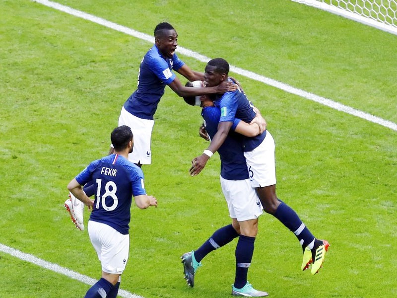 Fifa World Cup 2018: France register a 2-1 victory against Australia | Fifa World Cup 2018: पेनल्टी किकची कमाल, पोग्बाची धमाल... फ्रान्सची ऑस्ट्रेलियावर सरशी