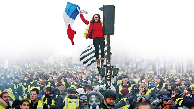 yellow-vest- movement-France-youth-protest | फ्रान्समधली यलो वेस्ट मुव्हमेंट- तरुण म्हणतात 'कामाचं बोला!'