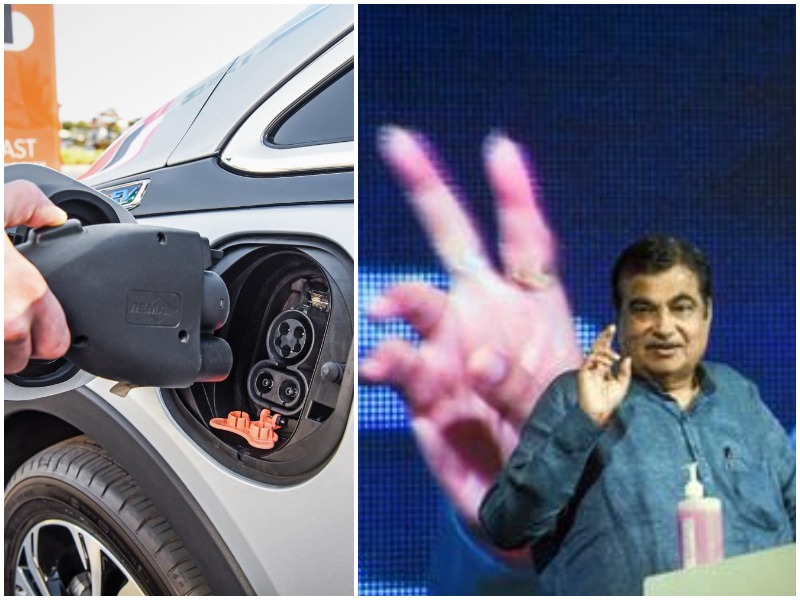 nitin gadkari says electric vehicle cost petrol vehicle price will be same in two years costs 1rs per km | Electric वाहनांसाठी ६०० चार्जिंग स्टेशन्स, किलोमीटरमागे १ रूपया खर्च; गडकरी म्हणाले क्रांती घडणार