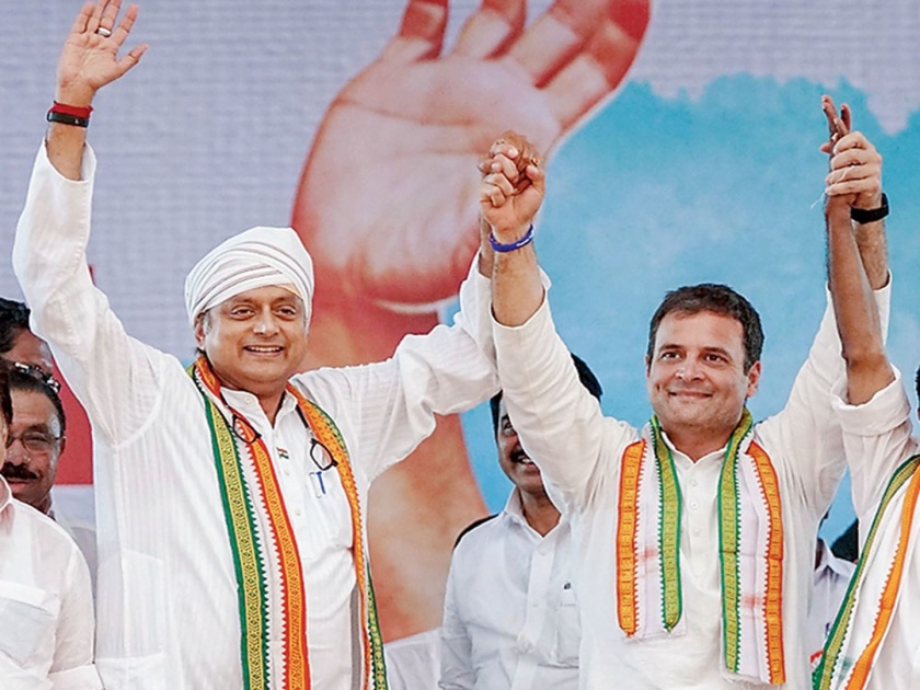 Congress announced 39 candidates; Rahul Gandhi will contest from Wayanad, while Tharoor will contest from Thiruvananthapuram | काँग्रेसने जाहीर केले ३९ उमेदवार; राहुल गांधी वायनाडमधून, तर थरूर तिरुवनंतपुरममधून लोकसभेच्या मैदानात उतरणार