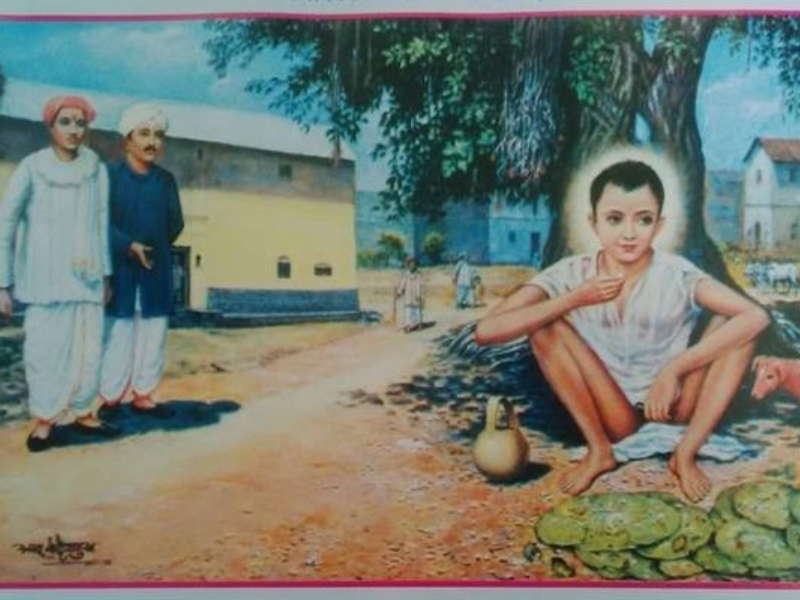 Gajanan Maharaj Life Story; first darshan in Shegaon and his message Anna he Purnabrahma  | Gajanan Maharaj Life Story: …अन् गजानन महाराजांनी उष्ट्या पत्रावळीवरची शितं खाल्ली!