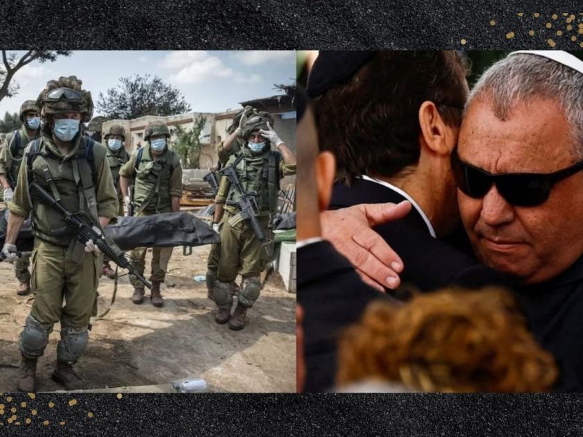 israeli war cabinet minister gadi eisenkot nephew killed days after his own son in gaza | युद्धात मुलानंतर भाच्याचा मृत्यू; इस्रायली मंत्र्याने घेतली शपथ, "बलिदान व्यर्थ जाऊ देणार नाही"