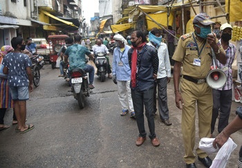 Gandhibagh market could become a 'hotspot' | गांधीबाग बाजारपेठ बनू शकते ‘हॉटस्पॉट’
