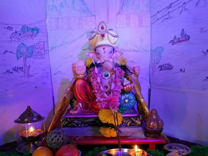 Ganesh Festival 2019 Celebrating Ganeshotsav in an eco-friendly way | Ganesh Festival 2019 : गणेशोत्सवात खर्च कमी आणि पर्यावरणाची हमी...