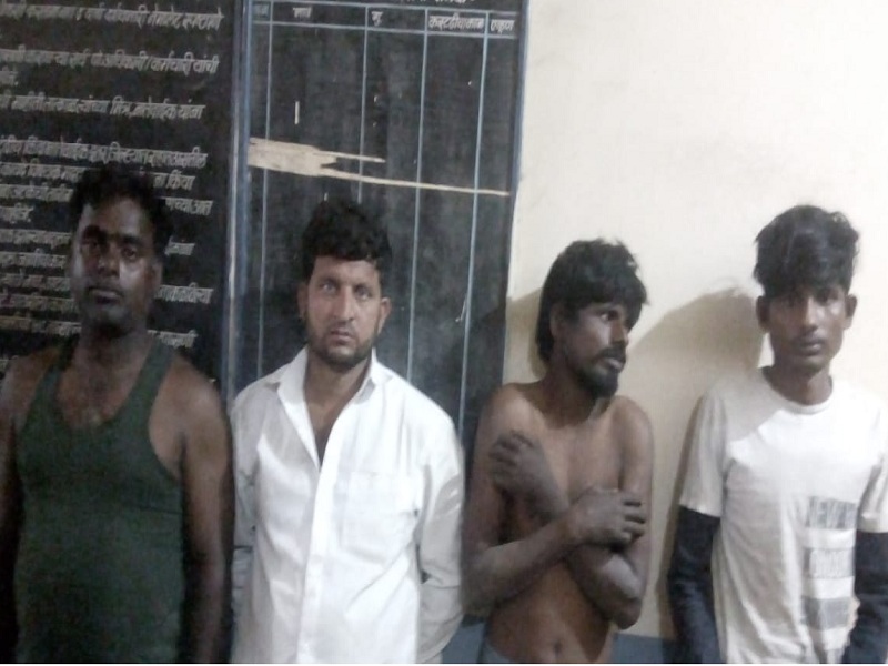Animal theft gang arrested in Gangakhed | जनावरांची चोरी करणारी सराईत टोळी गंगाखेडमध्ये जेरबंद