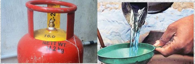 Criminal action if cylinders possessor take kerosene benefits | सिलेंडर धारकांनी केरोसिनचा लाभ घेतल्यास फौजदारी गुन्हा