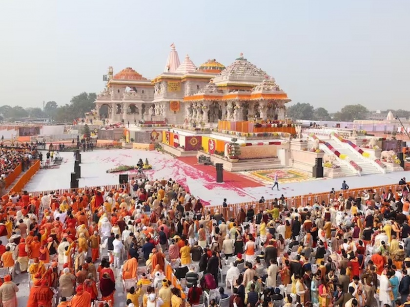 As soon as the temple was standing in Ayodhya, the atheist dmk government changed towards hindu religion in tamil nadu | अयोध्येत मंदिर उभं राहताच नास्तिक सरकारचीही देवाकडे धाव, आता मंदिरात ताक वाटायला केली सुरुवात!