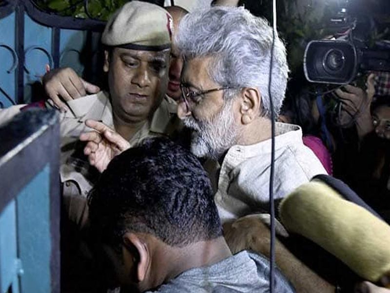 Activist Gautam Navlakha Freed From House Arrest By Delhi High Court | Bhima Koregaon: गौतम नवलखा यांची नजरकैदेतूनही सुटका, पुणे पोलिसांना दणका