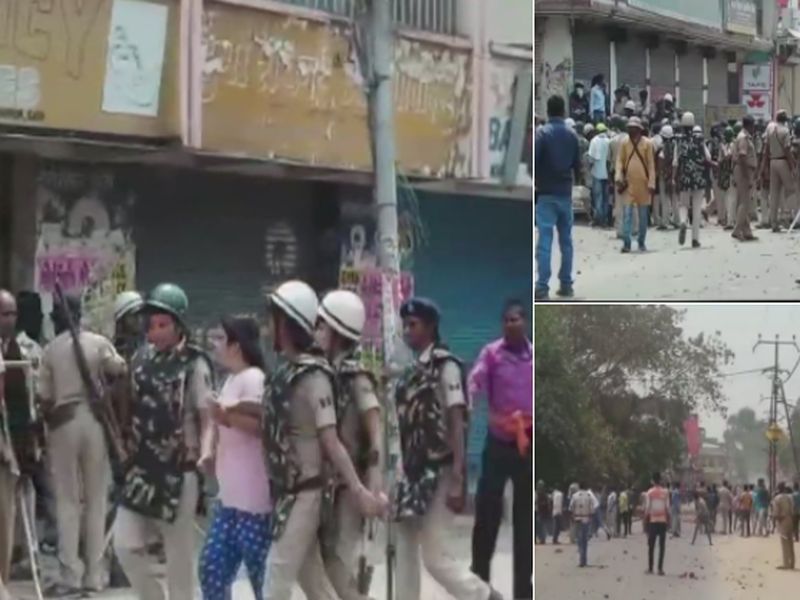 Bharat Bandh: A firing in Lathi Charge, Aara in Gaya in Bihar | Bharat Bandh: बिहामधील गयामध्ये लाठीचार्ज, आरामध्ये गोळीबार