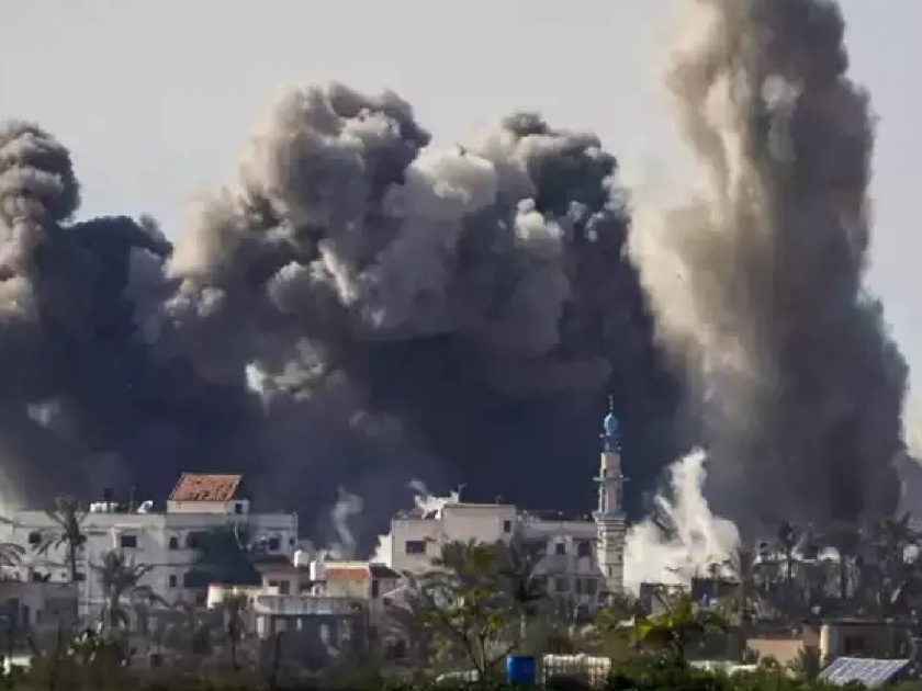Devastation in Gaza by Israel Airstrikes when more than 100 palestine people including children died | इस्रायलच्या हवाई हल्ल्याने गाझामध्ये विध्वंस; लहान मुलांसह १००हून अधिक लोकांचा मृत्यू