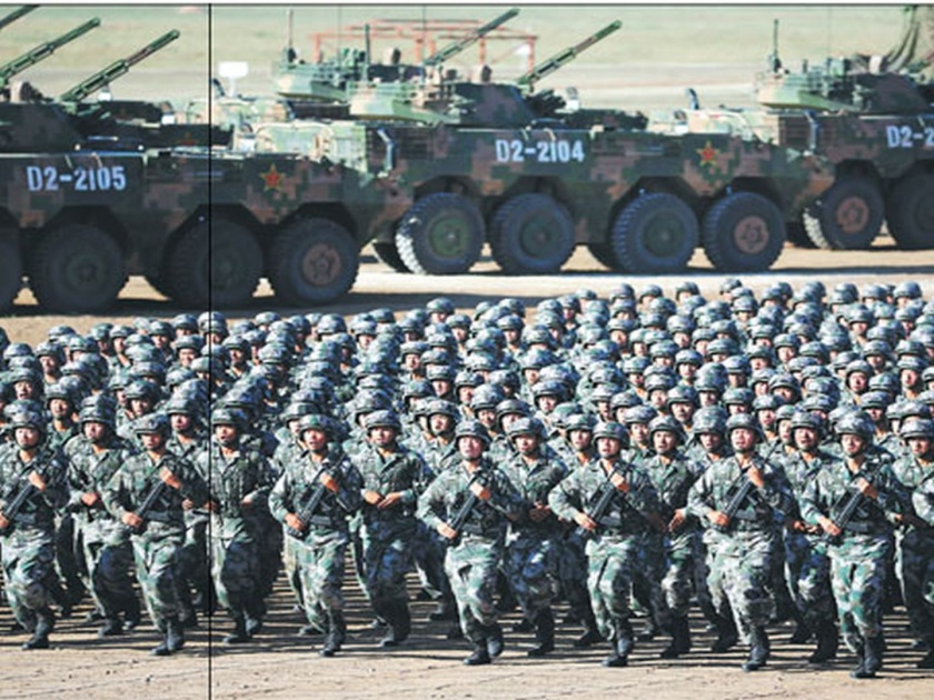 China's military infrastructure grew near the border | सीमेजवळ चीनच्या लष्करी पायाभूत सुविधा वाढल्या