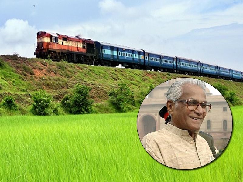 George Fernandes was the creator of Konkan Railways Said Railway minister Suresh Prabhu‏ | जॉर्ज फर्नांडिसांनी विमानात कोकण रेल्वेची कल्पना ऐकली अन् १५ दिवसांत सूत्रं हलली!