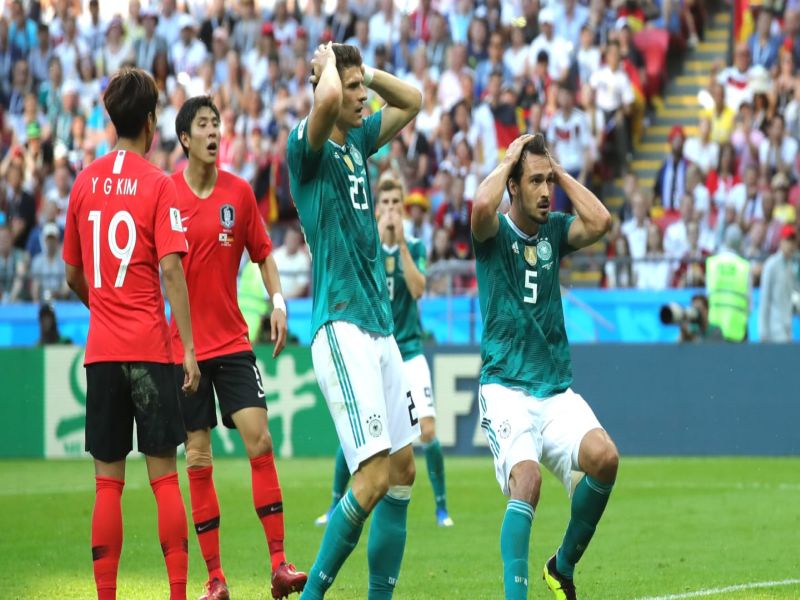FIFA Football World Cup 2018: The shocking ... defending German popup | FIFA Football World Cup 2018 : shocking... गतविजेत्या जर्मनीचे पॅकअप
