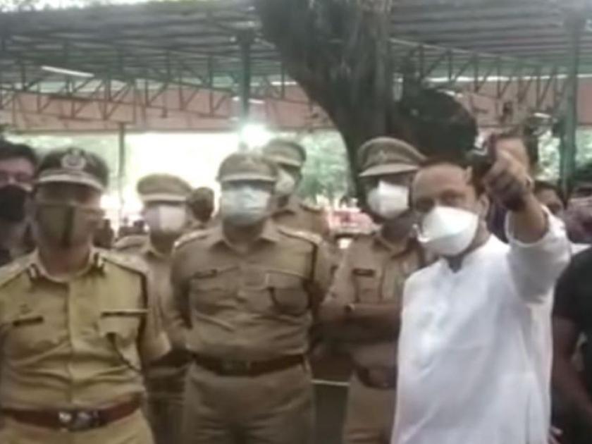 Pune police experienced Ajit Pawar's anger | Video: मी लई बारीक बघतो; हे छा- छु काम आहे; अजितदादांनी थेट 'त्यांच्या भाषेत'च सुनावलं