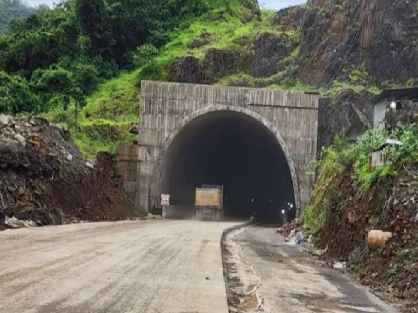 Travel in Kashedi Ghat will be smooth, one route of the tunnel will start in eight days | कशेडी घाटातील प्रवास होणार सुस्साट, बोगद्याची एक मार्गिका आठ दिवसात सुरु होणार; पण..