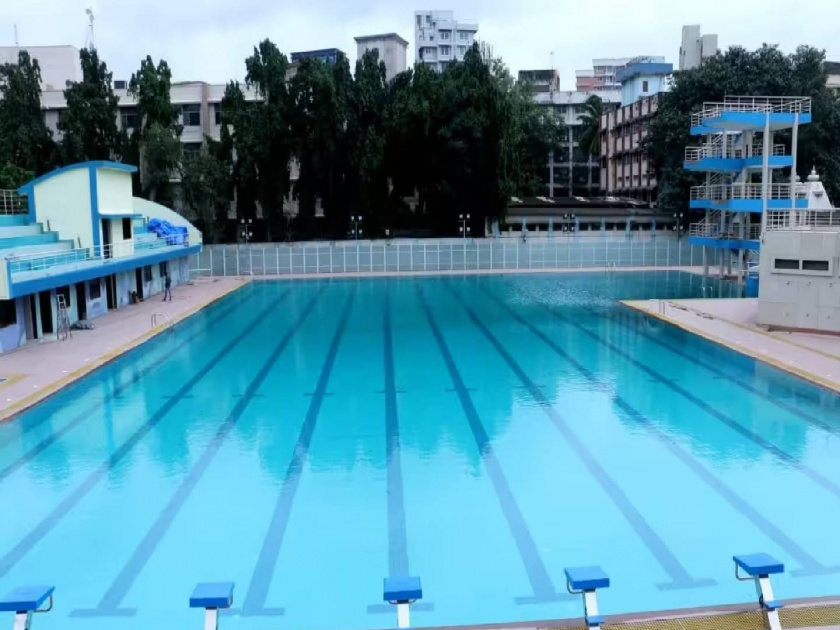 84 crore swimming pool on fifth floor at Ghatkopar | घाटकोपरला पाचव्या मजल्यावर 84 कोटी रुपयांचा जलतरण तलाव; शूटिंग रेंजसह अत्याधुनिक संकुलही उभारणार